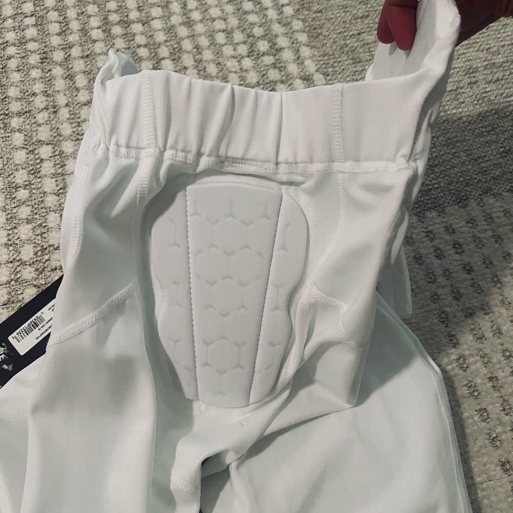 Under Armour Youth med football pants White - Picture 4 of 5